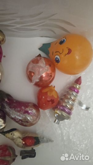 Елочные игрушки СССР в реставрацию