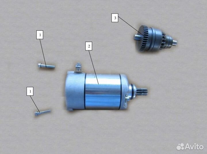 Стартер для квадроцикла Stels ATV 500 GT