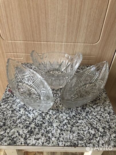 Ваза хрустальная СССР