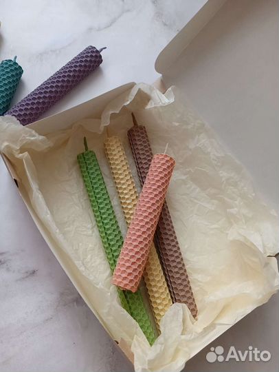 Свечи из вощины