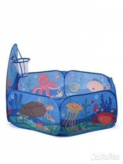 Сухой бассейн манеж с шариками (250шт)