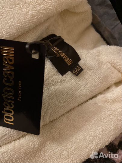 Халат банный мужской S-M, Roberto Cavalli