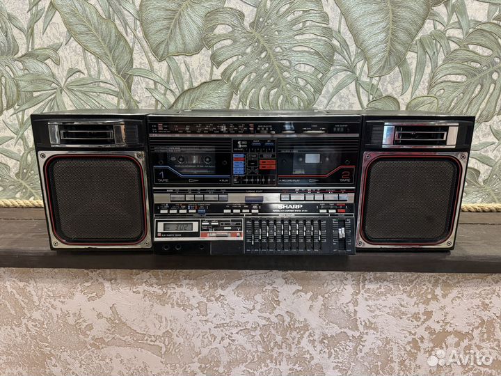 Кассетный магнитофон sharp 800