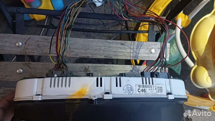 Приборная панель hyundai getz