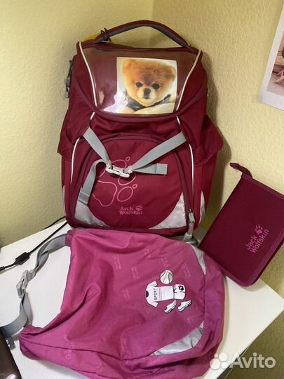 Портфель рюкзак jack wolfskin