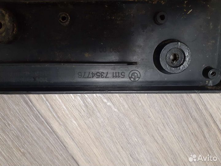 Накладка номерного знака Bmw X1 F48 2015