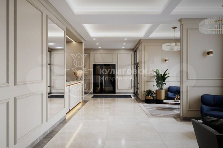 2-к. квартира, 58 м², 2/8 эт.