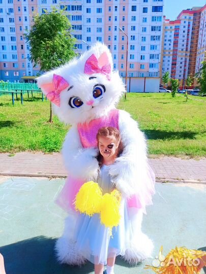 Ростовые куклы Кошка, Зайка,Буба,Котик на праздник