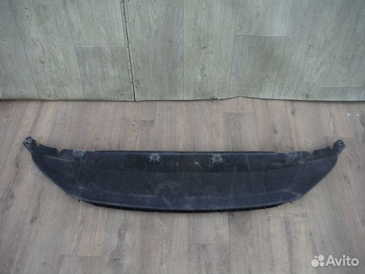 Юбка переднего бампера Skoda Fabia 2 2012