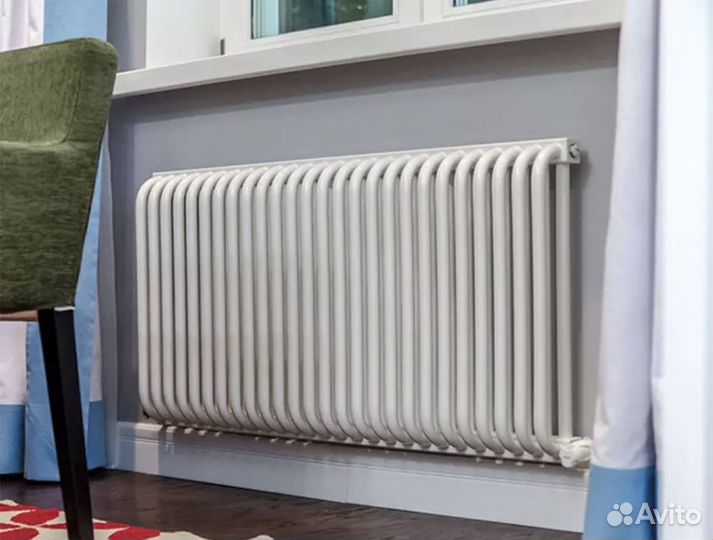 Радиатор кзто рс 2-300-50 Белый