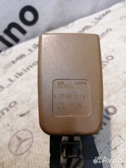 Замок ремня безопасности задний Mercedes S-Class