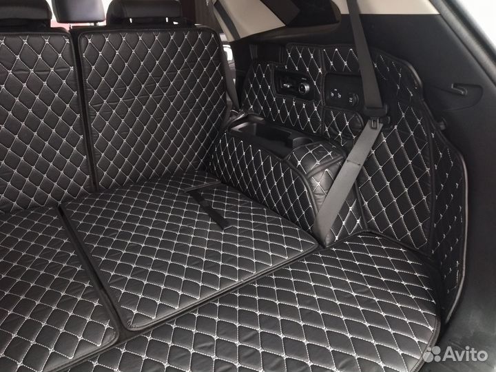 Автоковрики люкс из экокожи на Mitsubishi