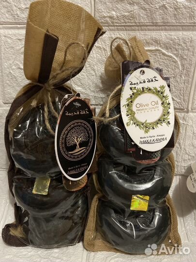 Алеппское мыло оливковое/лавровое/эфир масла