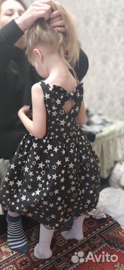 Праздничное платье для девочки 110 116 пышное
