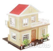 Счастливая семья дом с аксессуарами