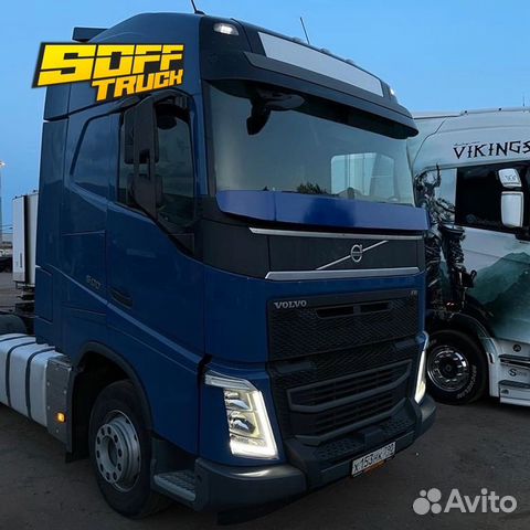 Защита стекла на volvo fh 4 (балкон)