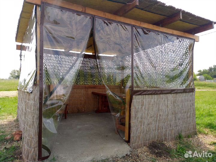 Мягкие окна для беседок.москитные сетки