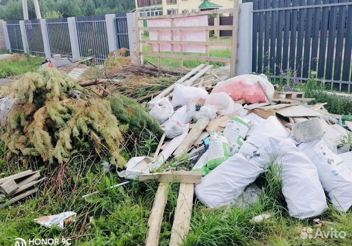 Вывоз мусора,строительный,любой,хлам