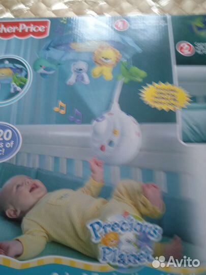 Мобиль на кроватку с проектором