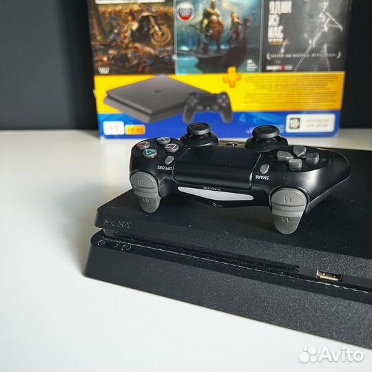 Sony PS4 PlayStation 4 Slim 1TB + Топ Игры