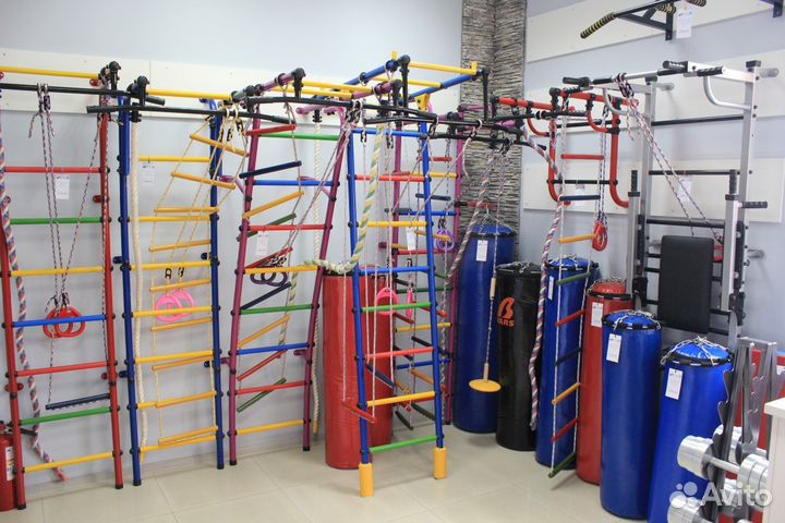 Шведская стенка Турник Брусья Пресс (max 250 кг)