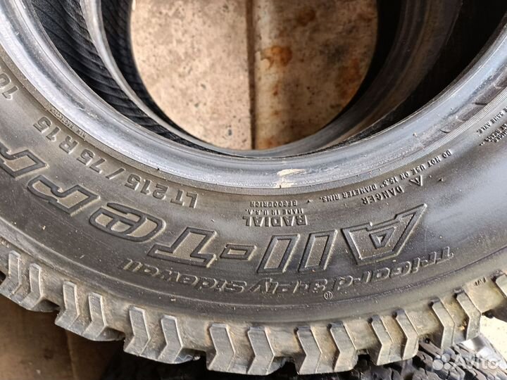 Bfgoodrich Radial T/A Spec 215/75 R15 B