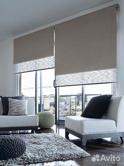 Рулонные шторы. Не требуют сложного ухода