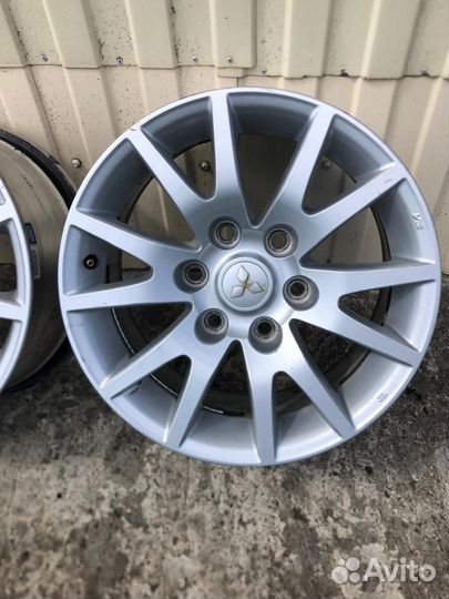 Литые диски R17 на mitsubishi pajero sport