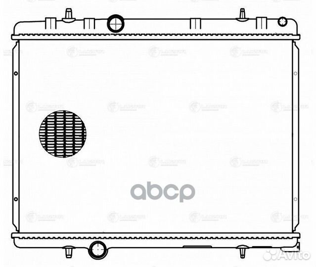 Радиатор охл. для а/м Peugeot 308 (07) /407 Cit