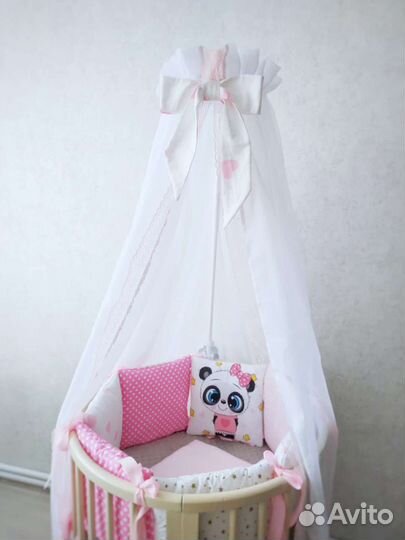 Бортики в детскую кроватку новые