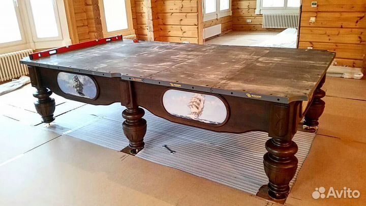 Ремонт бильярда, бильярдных столов. Замена сукна