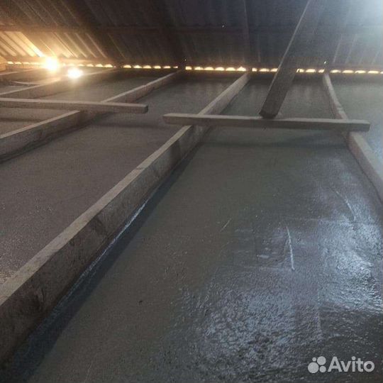 Утепление пенобетоном