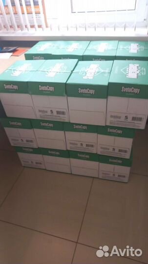 Офисная бумага a4 белая