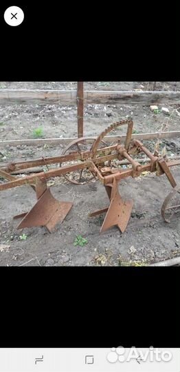 Плуг конный