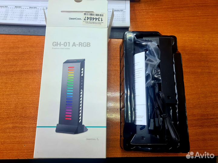 Держатель для видеокарты Deepcool GH-01 A-RGB