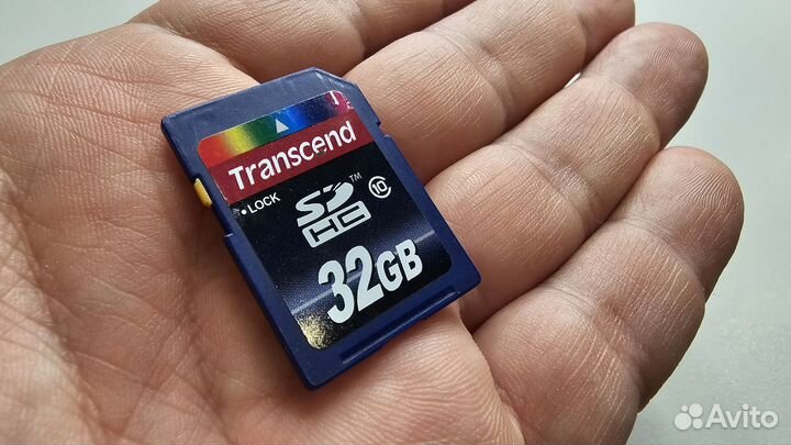Карта памяти sdhc Transcend 32 Gb