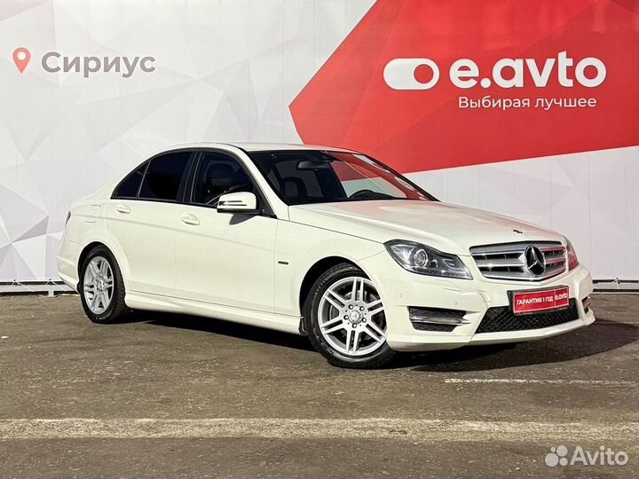 Mercedes-Benz C-класс 1.8 AT, 2012, 204 000 км