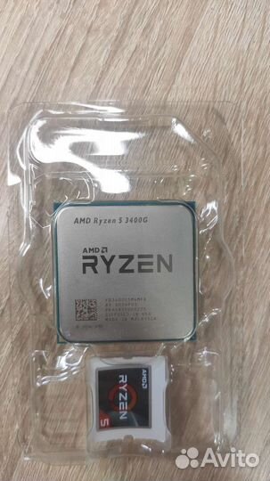 Процессор AMD ryzen 5 3400g
