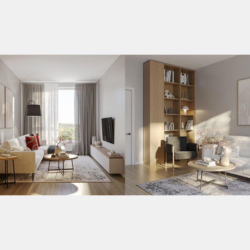 1-к. квартира, 43,5 м², 18/21 эт.