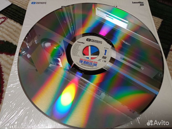 LD Lazer Disc The Beatles