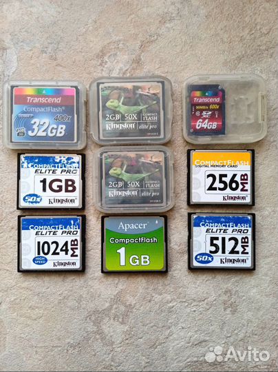 Карта памяти CF, SD
