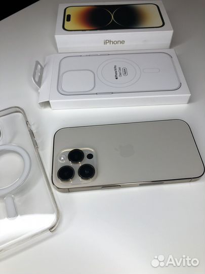 Смартфон Apple iPhone 14 Pro 128GB eSim Gold