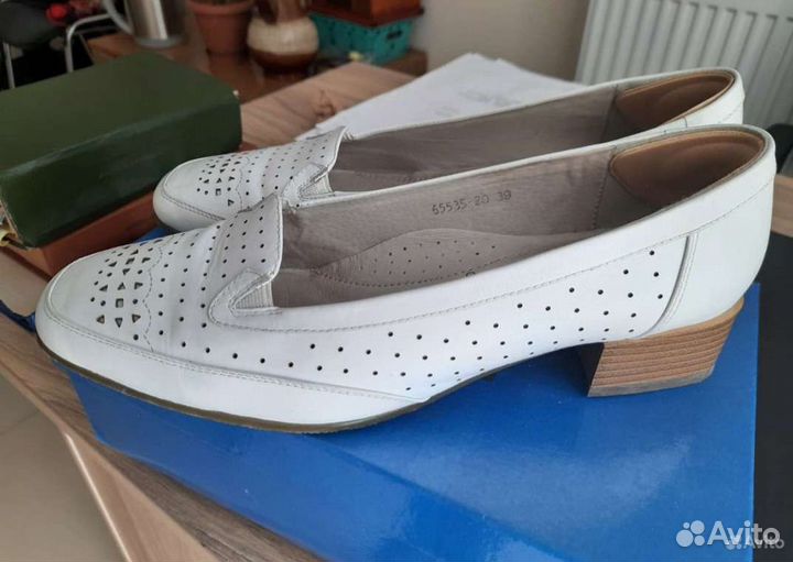 Туфли натуральная кожа 39