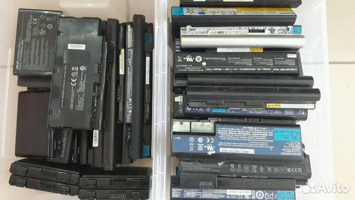 Батарея от ноутбука (элементы 18650) - на запчасти