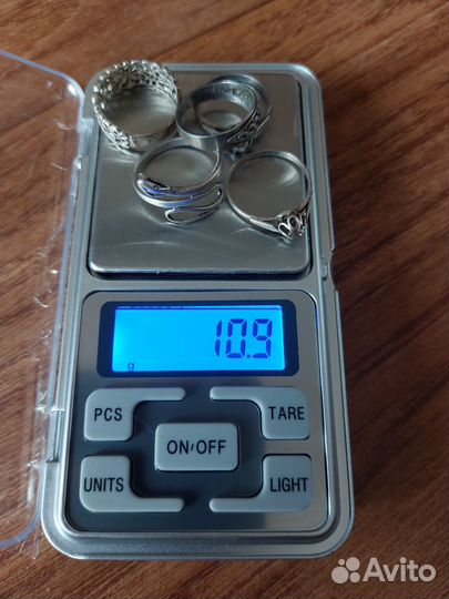 Серебряные кольца