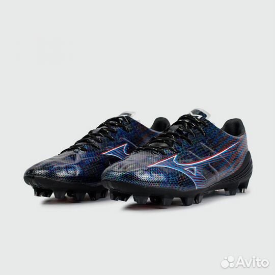 Бутсы Mizuno Alpha Made in Japan FG Black Blue