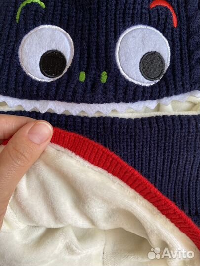 Новая детская шапка шарф балаклава шлем