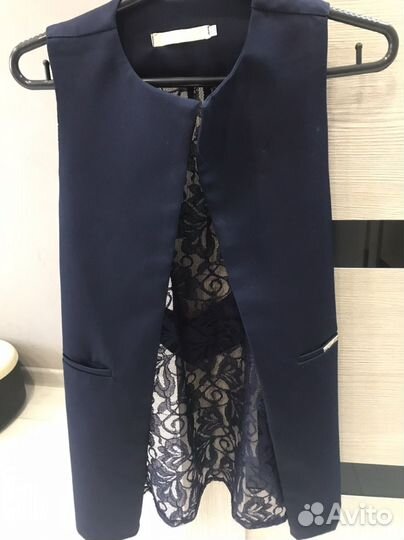 Жилетка для девочки школьная