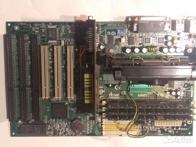 Материнская плата Acorp 6BX67ATX,Asus p2l-b
