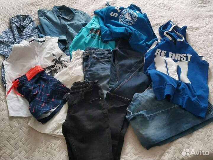 Вещи пакетом на мальчика 9-10лет
